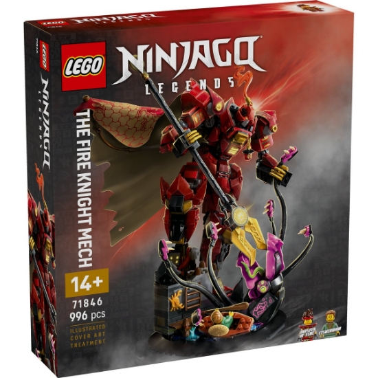 Imagine LEGO NINJAGO ROBOTUL CAVALER AL FOCULUI 71846