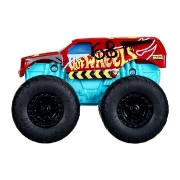 Imagine Hot Wheels Monster Truck Roarin Wreckers Demo Derby cu funcții și sunete scara 1:43