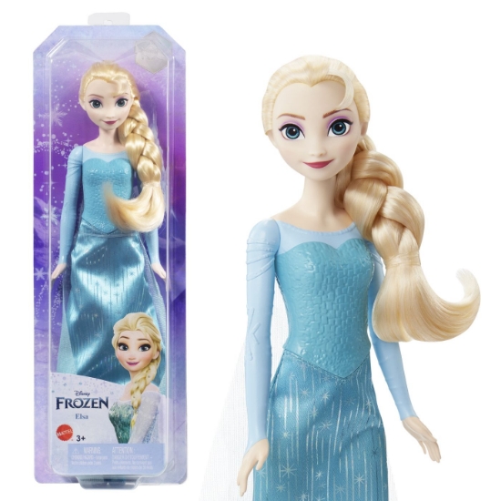 Imagine PAPUSA DISNEY FROZEN ELSA CU ROCHIE ALBASTRA