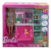 Imagine BARBIE SET PAPUSA BARBIE SI CEAINARIE
