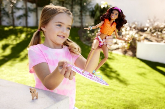 Imagine BARBIE PAPUSA BARBIE LA SURF