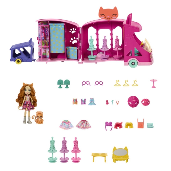 Imagine ENCHANTIMALS VEHICUL GLAM PARTY