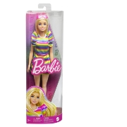 Imagine PAPUSA BARBIE FASHIONISTA BLONDA CU APARAT DENTAR
