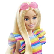 Imagine PAPUSA BARBIE FASHIONISTA BLONDA CU APARAT DENTAR