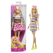 Imagine PAPUSA BARBIE FASHIONISTA BLONDA CU APARAT DENTAR