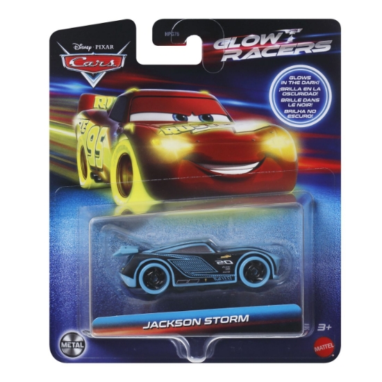 Imagine Cars Glow Racers mașinuță metalică Jackson Storm 1:55