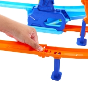 Imagine HOT WHEELS STUNT TRACKS PISTA CICLON DE LANSAREA RAPIDA CU MASINUTA INCLUSA