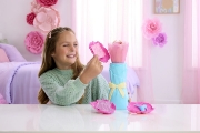 Imagine BARBIE PETAL POP SET PAPUSA BARBIE LALEA ROZ SI ACCESORII