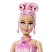 Imagine BARBIE PETAL POP SET PAPUSA BARBIE LALEA ROZ SI ACCESORII