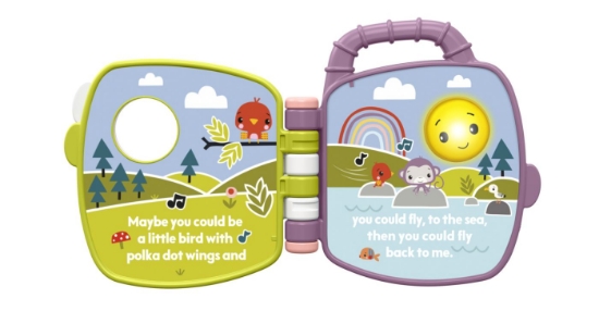 Imagine FISHER PRICE CARTE MUZICALA MAIMUTICA MOV