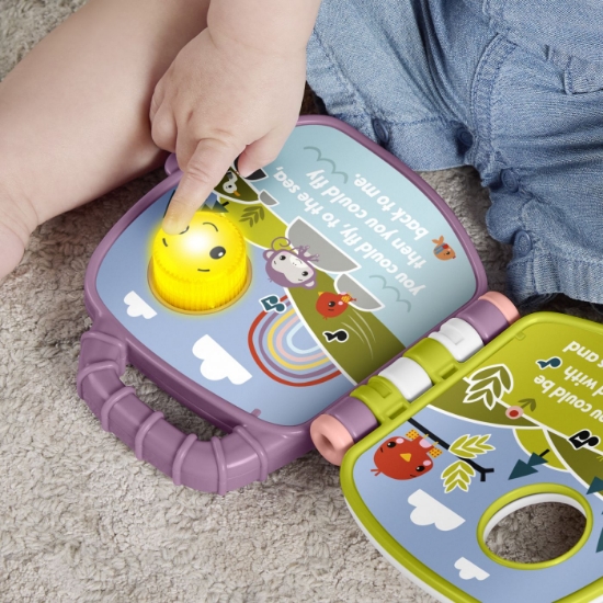 Imagine FISHER PRICE CARTE MUZICALA MAIMUTICA MOV