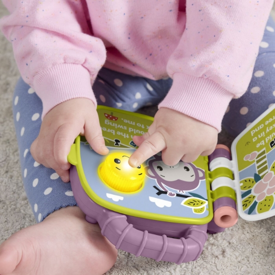 Imagine FISHER PRICE CARTE MUZICALA MAIMUTICA MOV