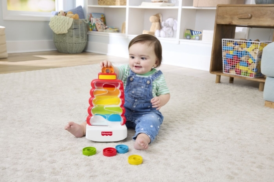Imagine FISHER PRICE JUCARIE DE DEZVOLTARE TURN CU DISCURI COLORATE
