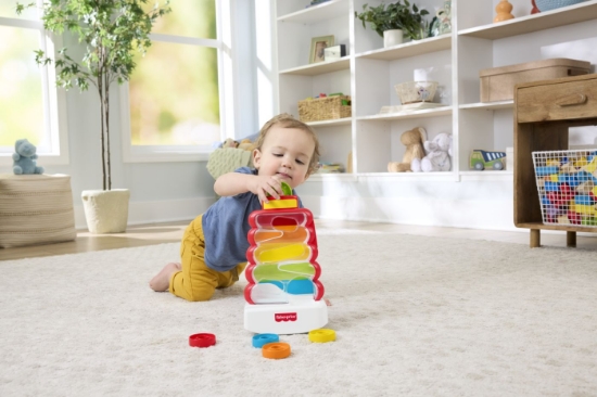 Imagine FISHER PRICE JUCARIE DE DEZVOLTARE TURN CU DISCURI COLORATE