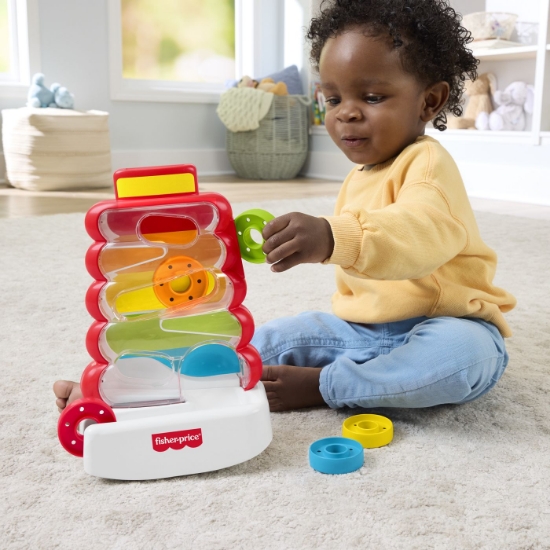 Imagine FISHER PRICE JUCARIE DE DEZVOLTARE TURN CU DISCURI COLORATE