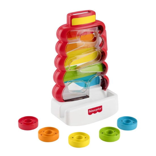 Imagine FISHER PRICE JUCARIE DE DEZVOLTARE TURN CU DISCURI COLORATE