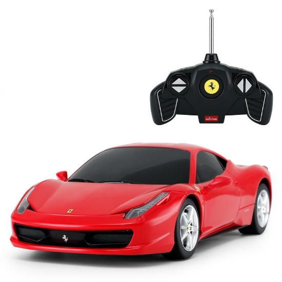 Imagine MASINA CU TELECOMANDA FERRARI 458 ITALIA SCARA 1 LA 18