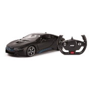 Imagine Mașină cu telecomandă BMW i8 negru, scară 1:14