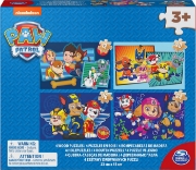 Imagine Patrula cățelușilor Puzzle 4in1 din lemn