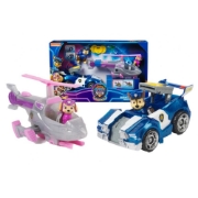Imagine Patrula Căţeluşilor Mighty Movie set 2 vehicule