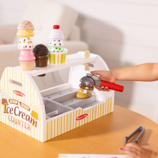 Imagine MELISSA AND DOUG SET DE JOACA DIN LEMN CU INGHETATA