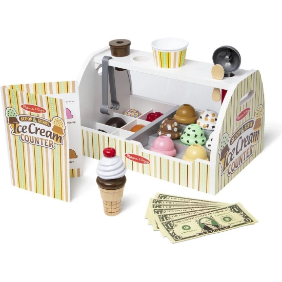 Imagine MELISSA AND DOUG SET DE JOACA DIN LEMN CU INGHETATA