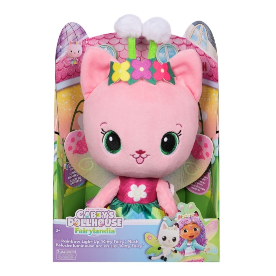 Imagine GABBYS DOLLHOUSE FAIRYLANDIA ZANA PISICUTA DE PLUS INTERACTIVA 