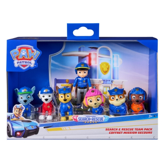 Imagine PATRULA CATELUSILOR SET FIGURINE ECHIPA CAUTARE SI SALVARE 