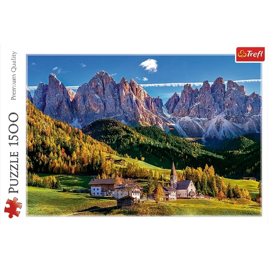 Imagine PUZZLE TREFL 1500 MUNTII DOLOMITI