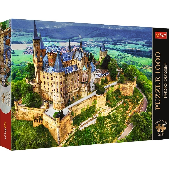 Imagine PUZZLE TREFL 1000 PREMIUM PLUS PHOTO ODYSSEY CASTELUL HOHENZOLLERN GERMANIA