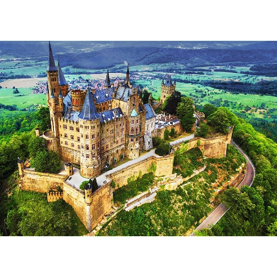 Imagine PUZZLE TREFL 1000 PREMIUM PLUS PHOTO ODYSSEY CASTELUL HOHENZOLLERN GERMANIA
