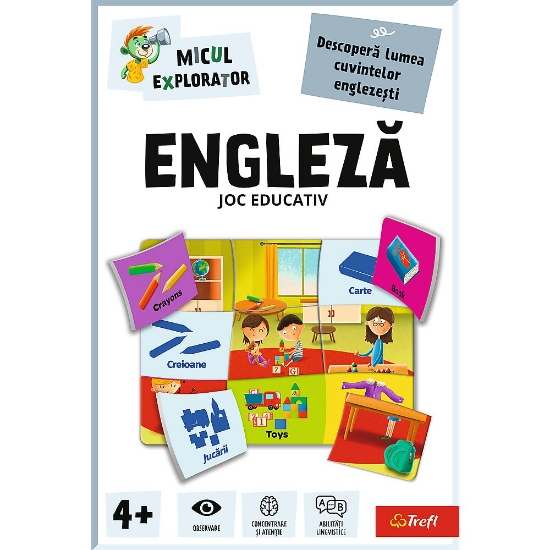 Imagine JOC EDUCATIV ENGLEZA MICUL EXPLORATOR