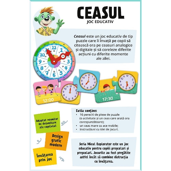 Imagine JOC EDUCATIV CEASUL MICUL EXPLORATOR