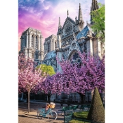 Imagine PUZZLE TREFL 1000 PREMIUM PLUS PHOTO ODYSSEY CATEDRALA NOTRE DAME PARIS