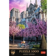 Imagine PUZZLE TREFL 1000 PREMIUM PLUS PHOTO ODYSSEY CATEDRALA NOTRE DAME PARIS