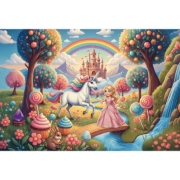 Imagine PUZZLE TREFL 24 MAXI PRINTESA SI UNICORN