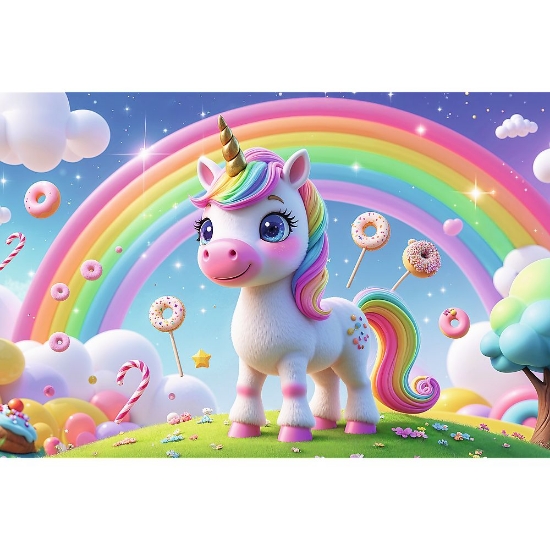 Imagine PUZZLE TREFL 60 LUMEA DULCIURILOR