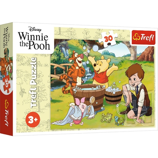 Imagine PUZZLE TREFL 30 O ZI CU WINNIE THE POOH