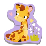 Imagine PUZZLE TREFL BABY CLASIC PUII DE ANIMALE 14 PIESE