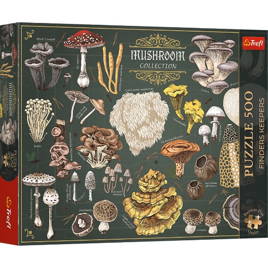 Imagine PUZZLE TREFL 500 PREMIUM PLUS FINDERS KEEPERS CIUPERCI