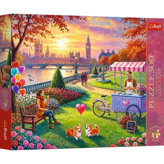 Imagine PUZZLE TREFL 500 PREMIUM PLUS LOVE STORY LONDRA ROMANTICA
