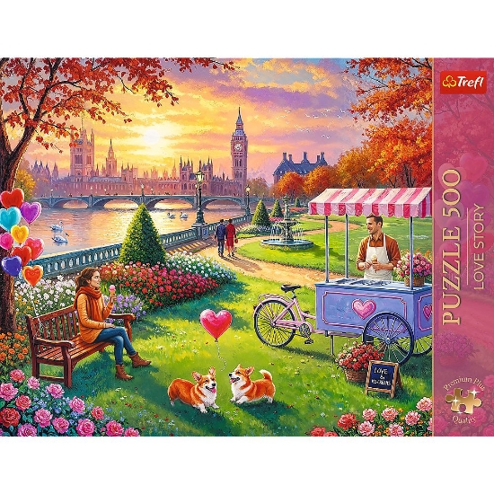 Imagine PUZZLE TREFL 500 PREMIUM PLUS LOVE STORY LONDRA ROMANTICA