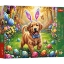 Imagine PUZZLE TREFL 500 PREMIUM PLUS SPRING BLOOM CAINE DE PASTE
