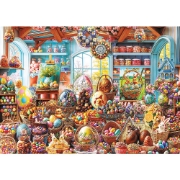 Imagine PUZZLE TREFL 500 PREMIUM PLUS SPRING BLOOM MAGAZIN DE DULCIURI DE PASTE