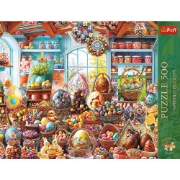 Imagine PUZZLE TREFL 500 PREMIUM PLUS SPRING BLOOM MAGAZIN DE DULCIURI DE PASTE