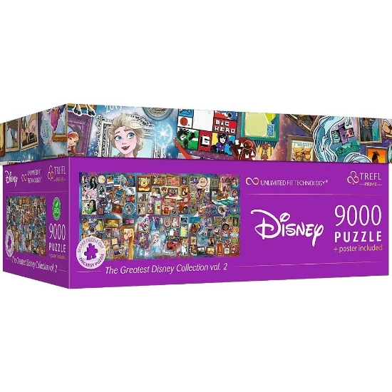 Imagine PUZZLE TREFL UFT 9000 CEA MAI MARE COLECTIE DISNEY