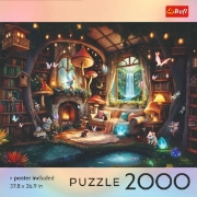 Imagine PUZZLE TREFL 2000 COLECTIA SUA CASUTA DIN BASM CU POSTER INCLUS