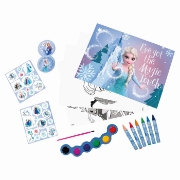 Imagine HAPPI HOBBI SET PICTURA GEANTA TRANSPARENTA FROZEN AVENTURA INGHETATA