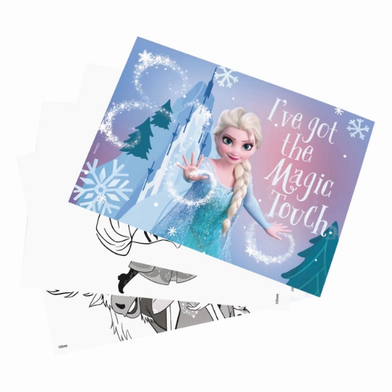 Imagine HAPPI HOBBI SET PICTURA GEANTA TRANSPARENTA FROZEN AVENTURA INGHETATA