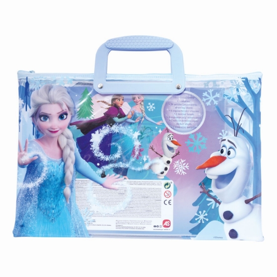Imagine HAPPI HOBBI SET PICTURA GEANTA TRANSPARENTA FROZEN AVENTURA INGHETATA